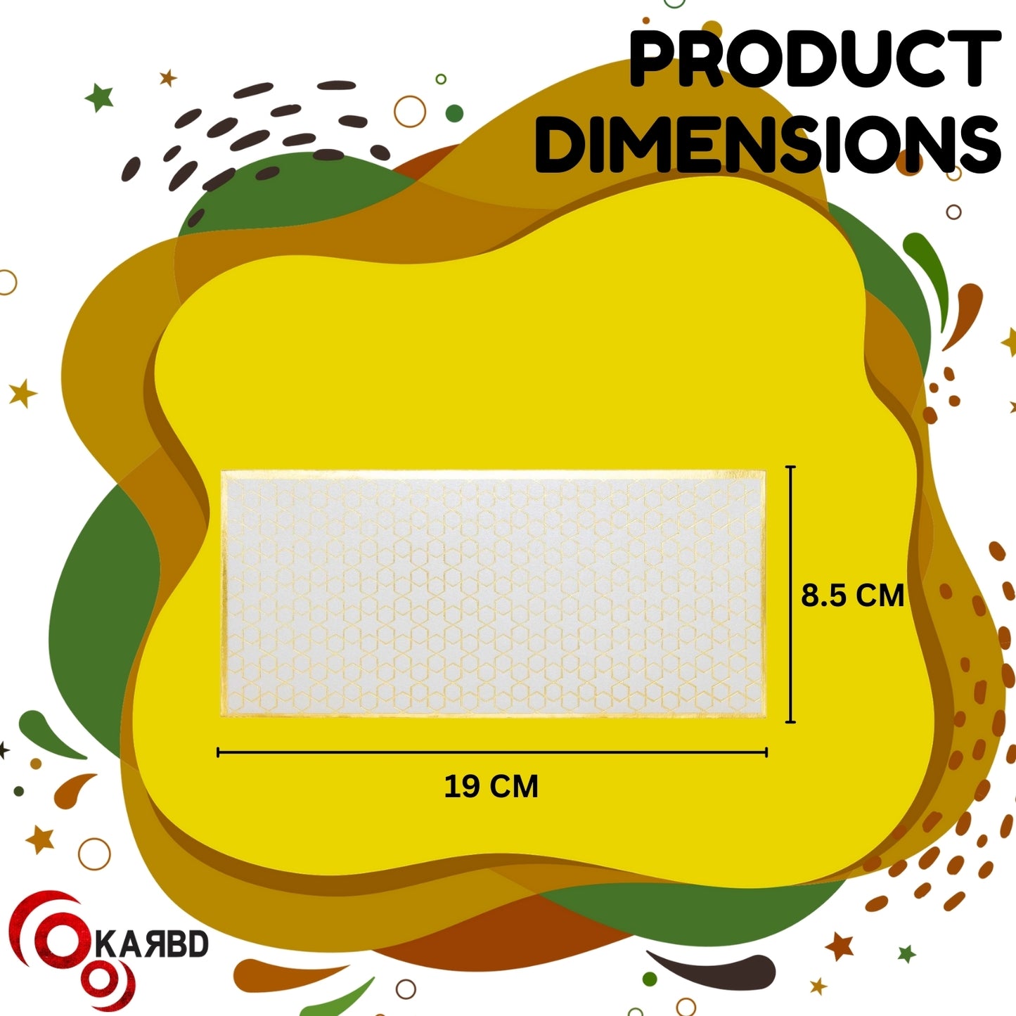 KARBD Cash Gifting Sagan Envelope Premium Quality - Pack of 10, Assorted Colour & Design