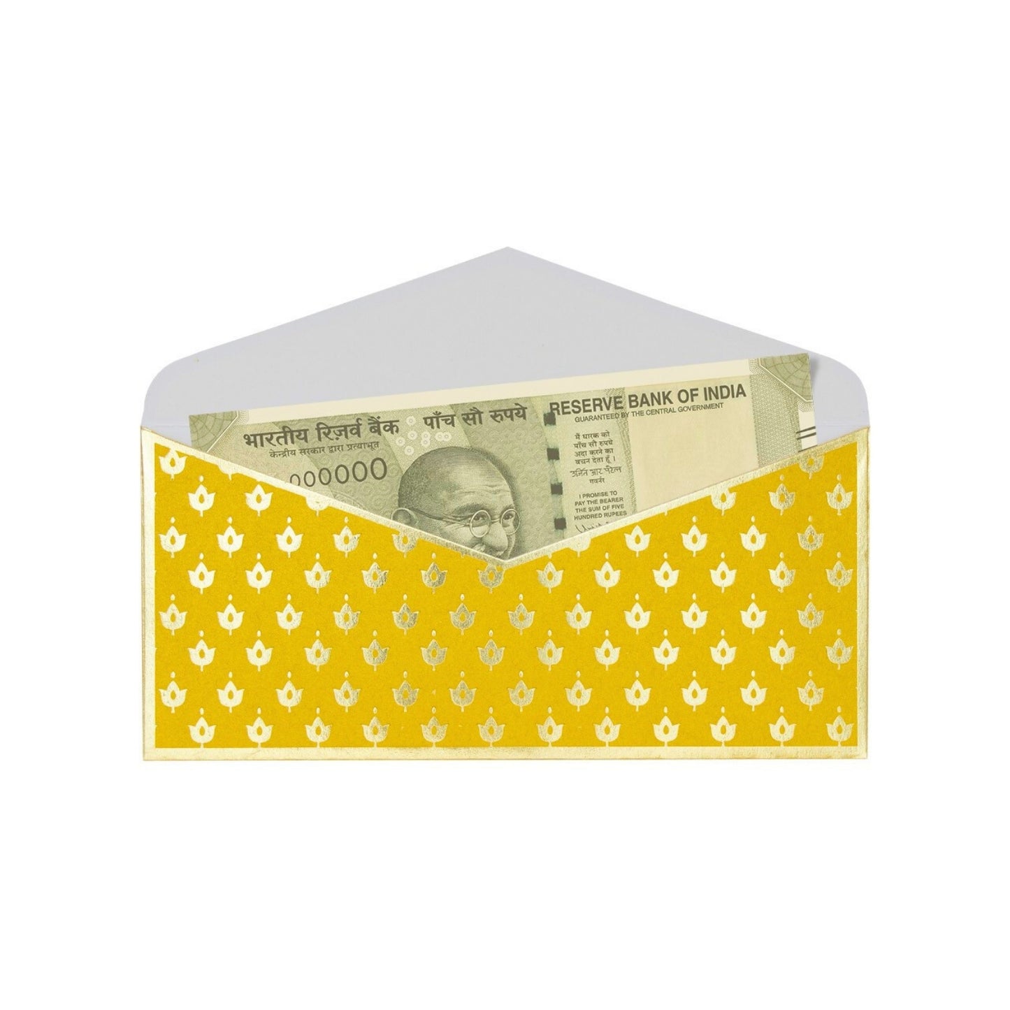 KARBD Cash Gifting Sagan Envelope Premium Quality - Pack of 10, Assorted Colour & Design